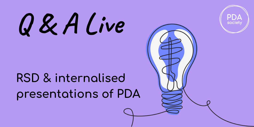 Q&A Live: RSD (& internalised presentations of PDA) - January 26th